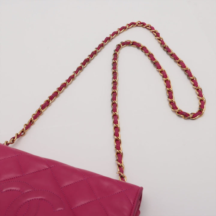 Top Quality Chanel Matrasse in Chain Shoulder Bag Pink G  1st