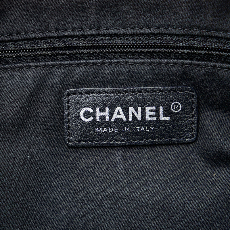 Top Quality Chanel Cocomark  Line Chain Shoulder Bag s Bag Brown Silver Leather Ladies CHANEL