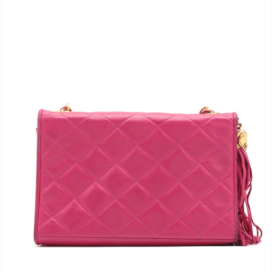 Top Quality Chanel Matrasse in Chain Shoulder Bag Pink G  1st
