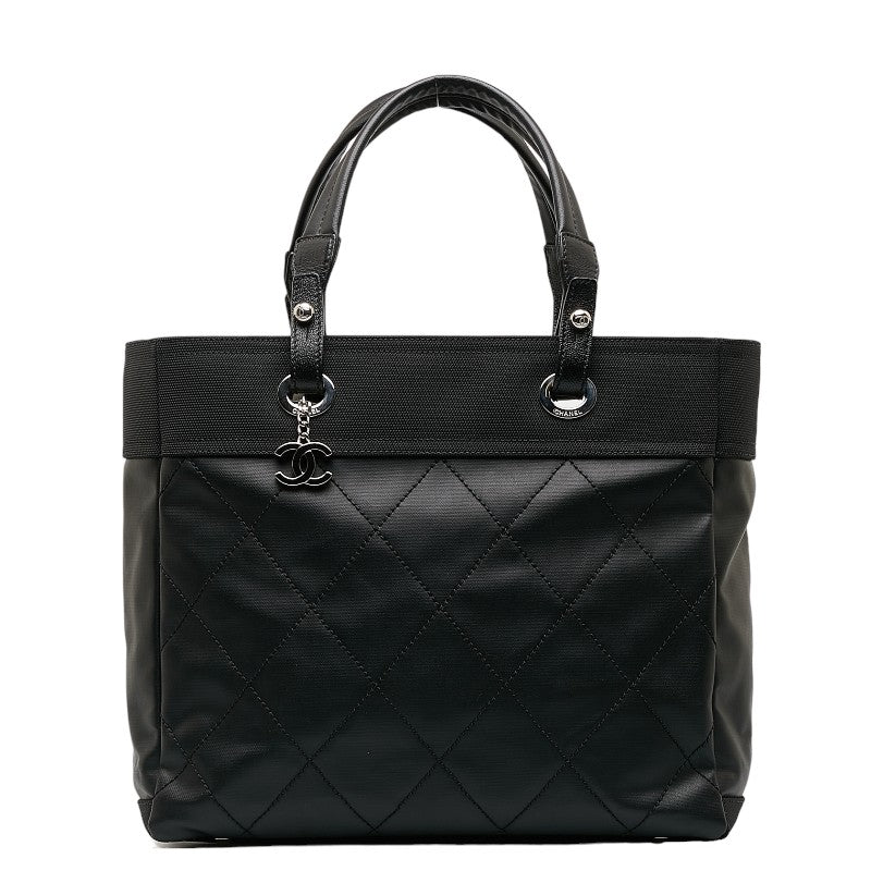 Top Quality Chanel COCOMARK PARIBIARITZ  MM Handbags  A34209 Black PVC canvas LADY CHANEL