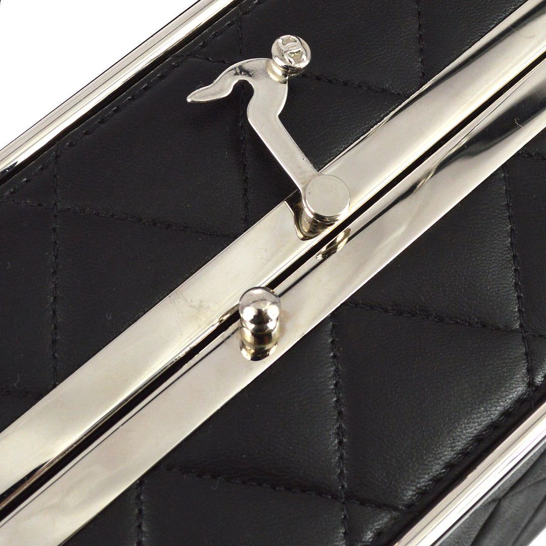 Top Quality Chanel 1996-1997 Black Lambskin Handbag