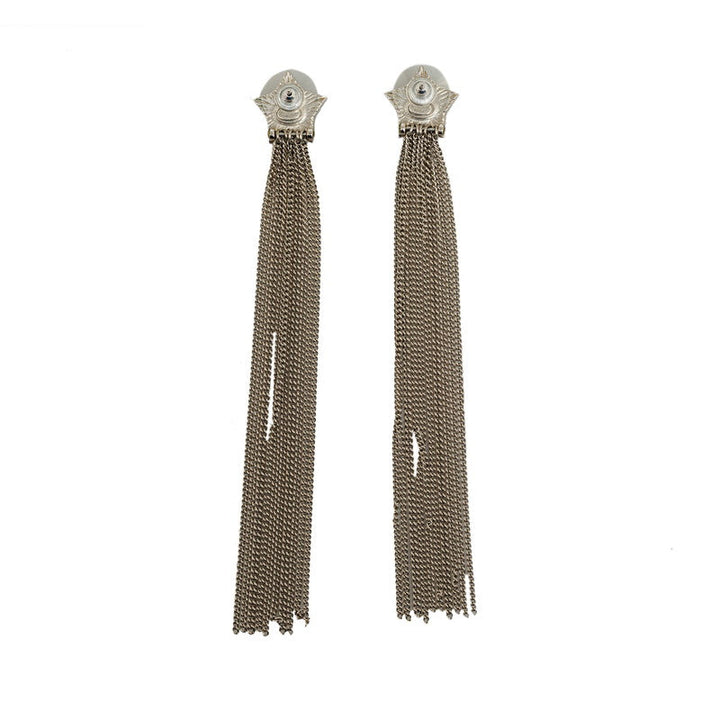 Top Quality Chanel COCOMARK STARMOTHIEF FRINGE PIERS SILVER METAL LADY Top Quality Chanel LOVE MARKET SHOP