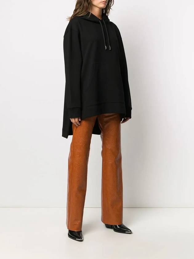 Burberry Check Lining Hoodie Black