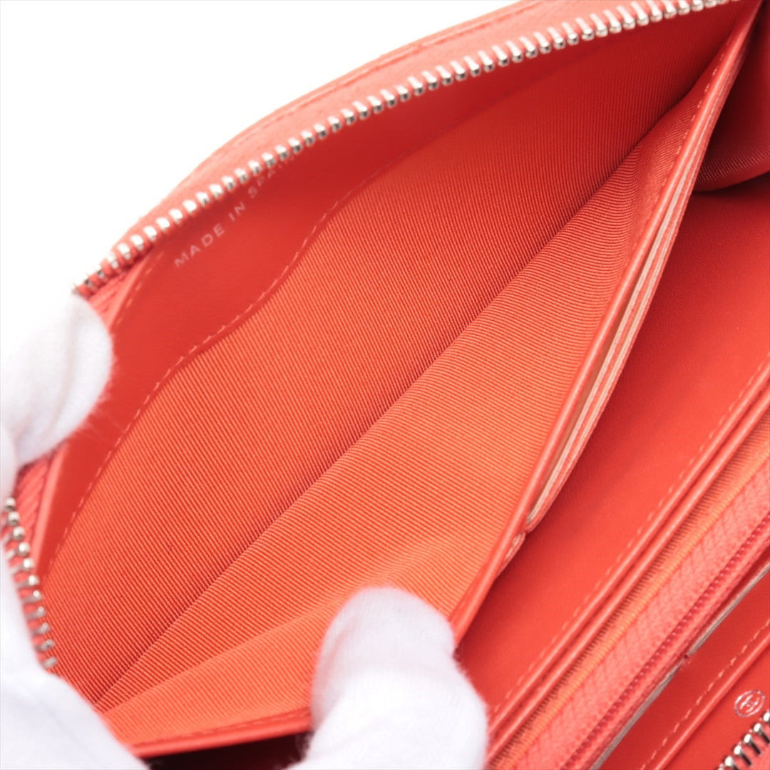 Top Quality Chanel Matrasse  Round  Wallet Red Silver Gold
