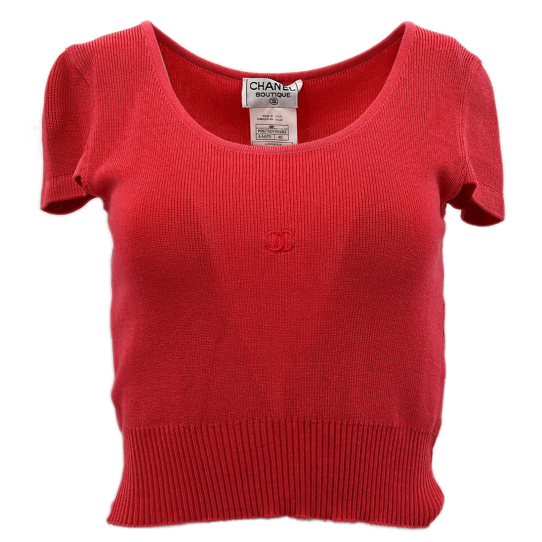 Top Quality Chanel Spring 1996 T-shirt Pink 96P #40