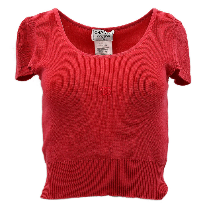 Top Quality Chanel Spring 1996 T-shirt Pink 96P #40