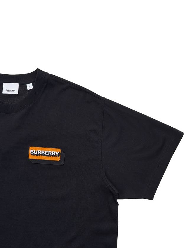 Burberry Logo Short Sleeve T-Shirt Black