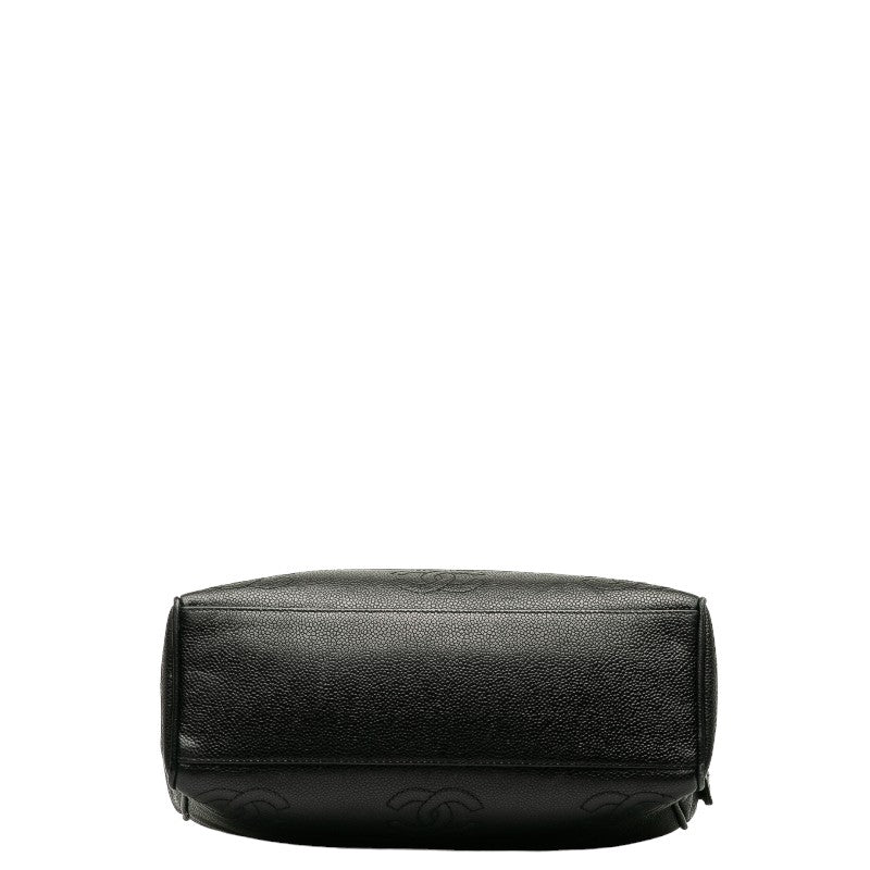 Top Quality Chanel Vintage Triple Coca-Cola Chain  Bag Black Caviar  Lady Chanel