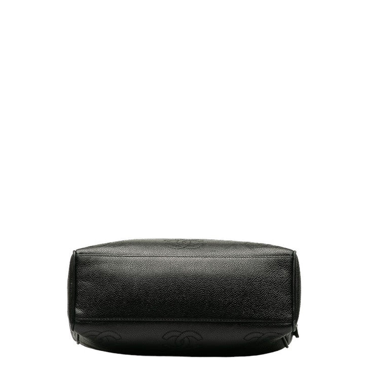 Top Quality Chanel Vintage Triple Coca-Cola Chain  Bag Black Caviar  Lady Chanel