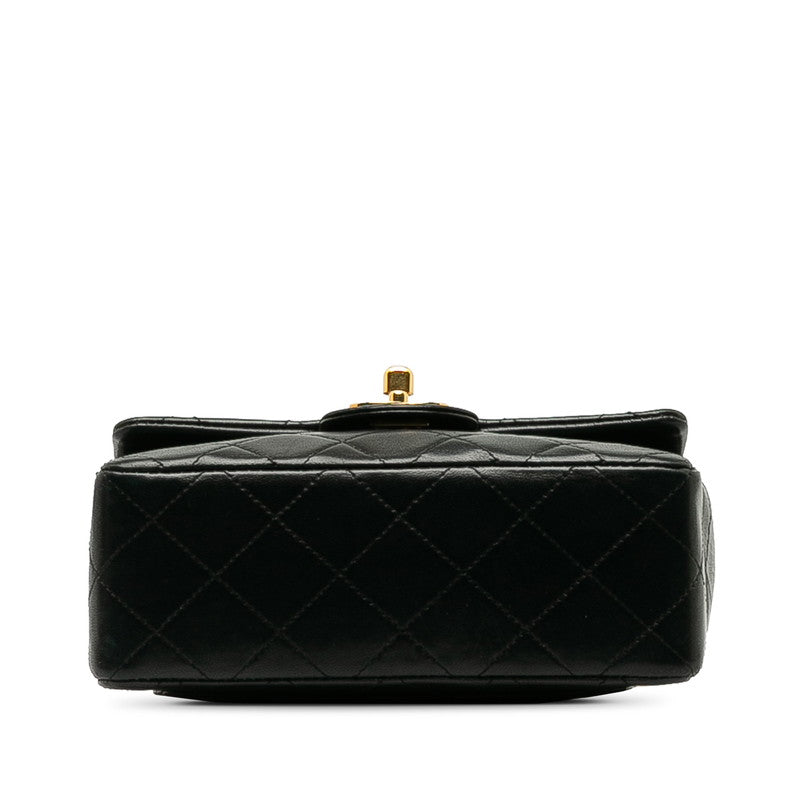 Top Quality Chanel Mini Flap Bag in Lambskin Black Ladies