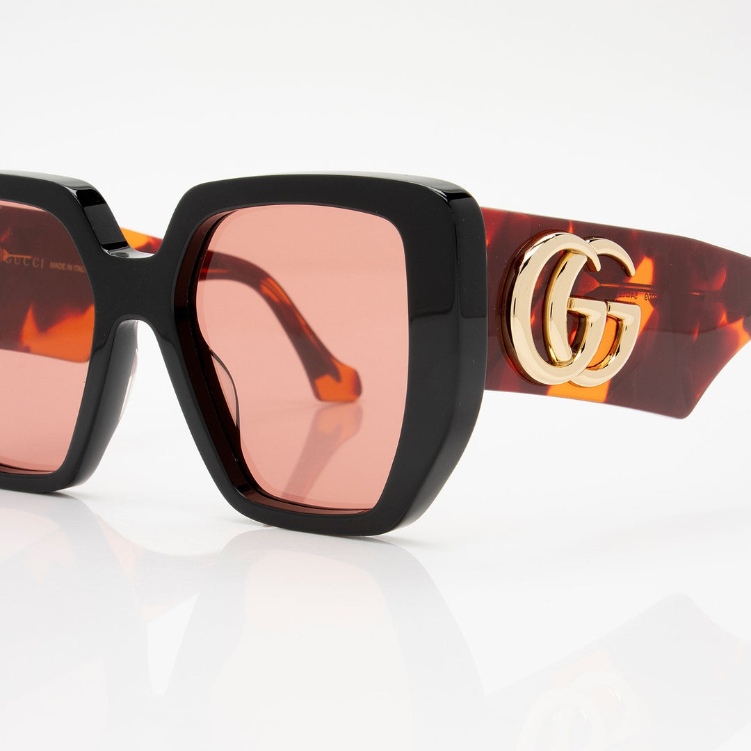 Gucci GG Oversized Rectangular Sunglasses