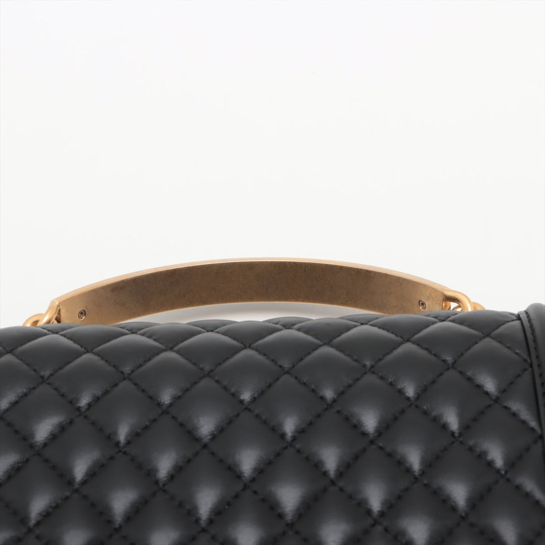 Top Quality Chanel Boy Top Quality Chanel  Chain Shoulder Bag Black G