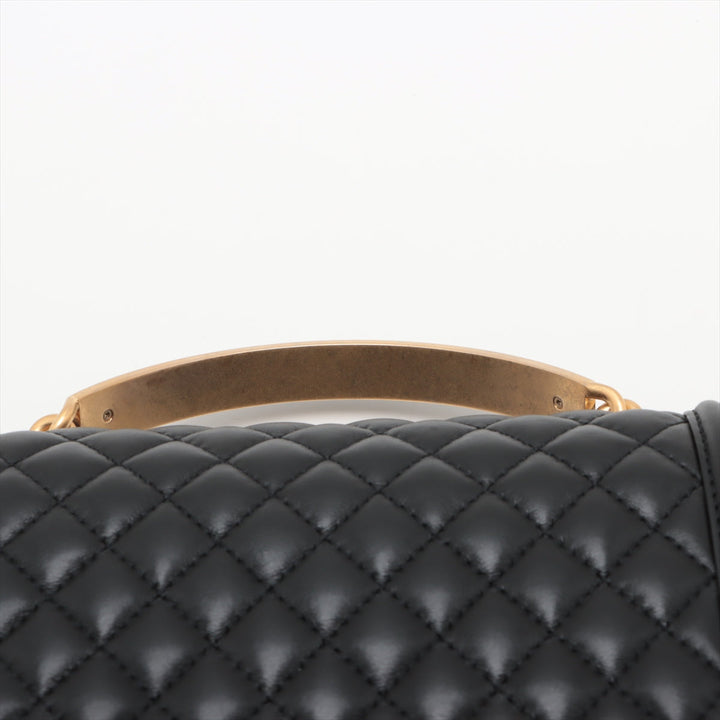 Top Quality Chanel Boy Top Quality Chanel  Chain Shoulder Bag Black G