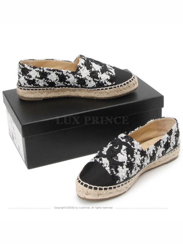 Pearl tweed espadrille 1177hva Chanel