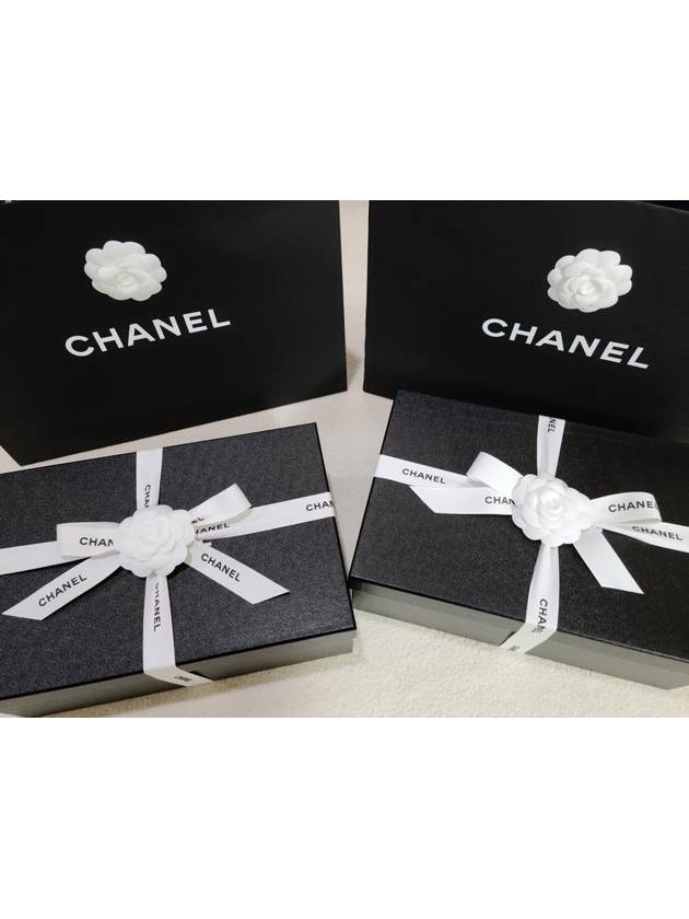 Women's CC Logo Velcro Sandals Gold Black Chanel