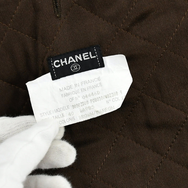 Top Quality Chanel Coat Brown #40