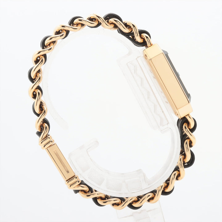 Top Quality Chanel Premium H6951 GP  Leather QZ Black