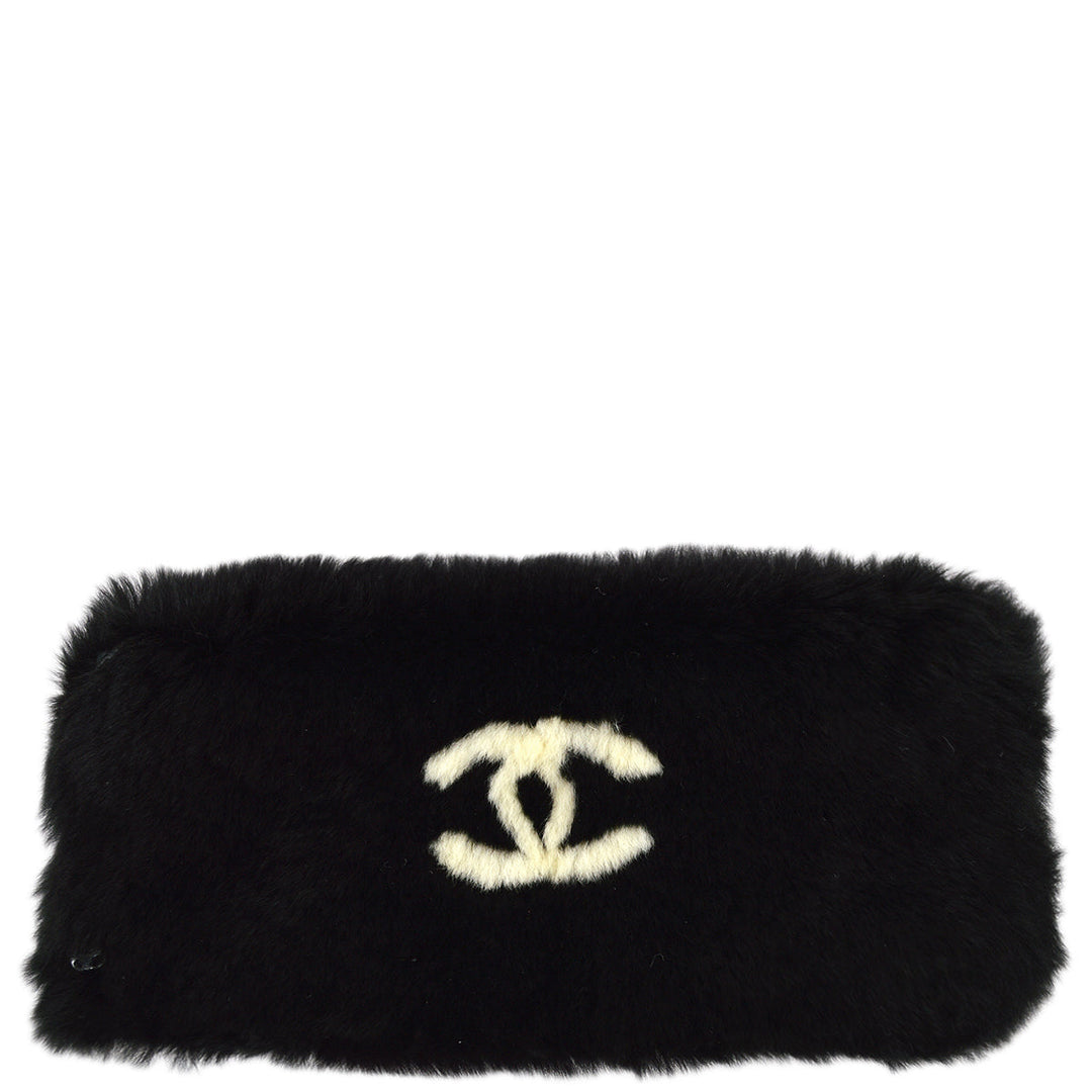 Top Quality Chanel Fur Bracelet Bangle Wristband White