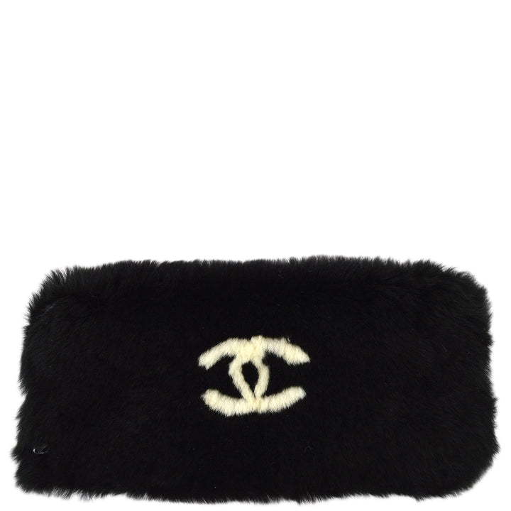 Top Quality Chanel Fur Bracelet Bangle Wristband White