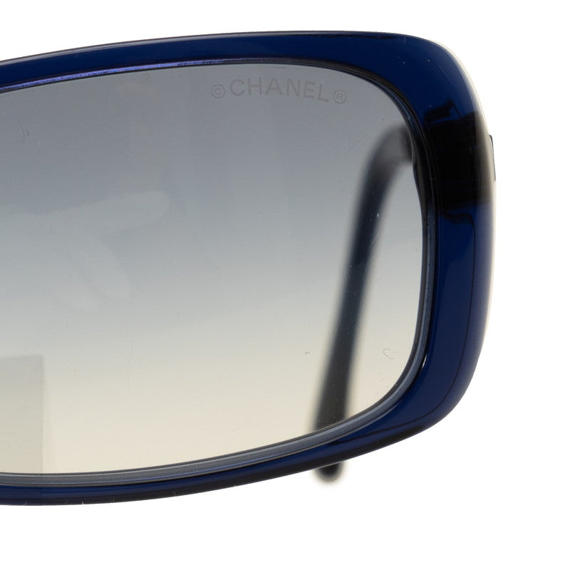 Top Quality Chanel Cocomark un Glasses Blue Silver  Lady Chanel