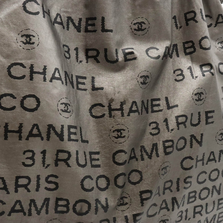 Top Quality Chanel Top Quality Chanel Unlimited Logo Coca-Cola Brand s Bag Handle Nylon Silver Black Black