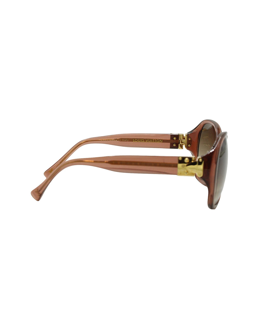 Louis Vuitton Oversized Soupcon Sunglasses in Brown Acetate