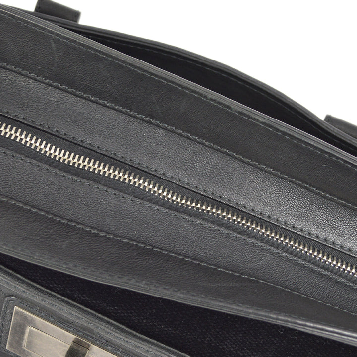 Top Quality Chanel Black Mademoiselle Lock Tote Bag