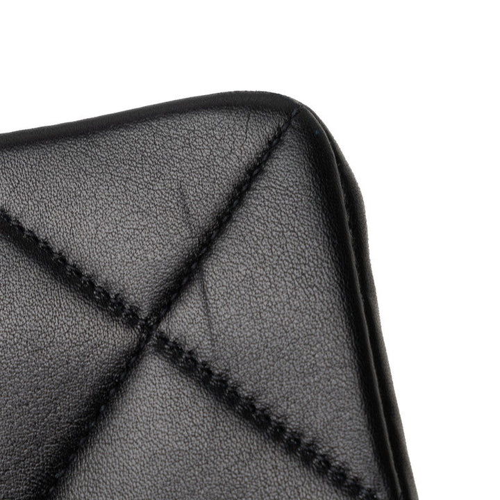 Top Quality Chanel Decamatrasse 34 Cocomark Single Flap Chain Shoulder Bag Black kin  CHANEL