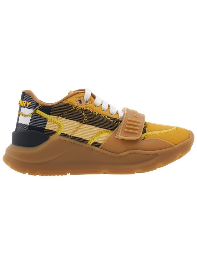 Top Quality Burberry Vintage Check Ramsey Low Top Sneakers Yellow