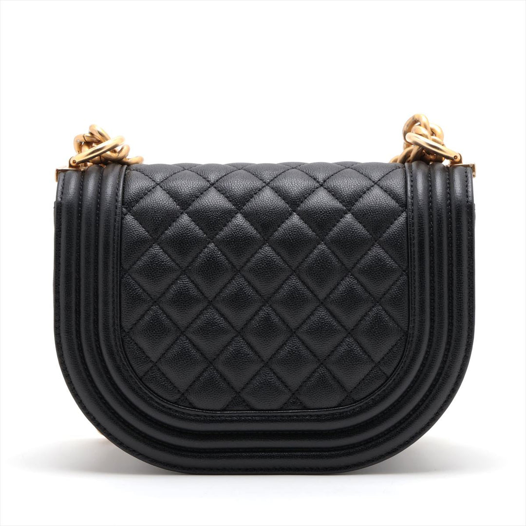 Top Quality Chanel Boy Top Quality Chanel Caviar S Chain Shoulder Bag Black G