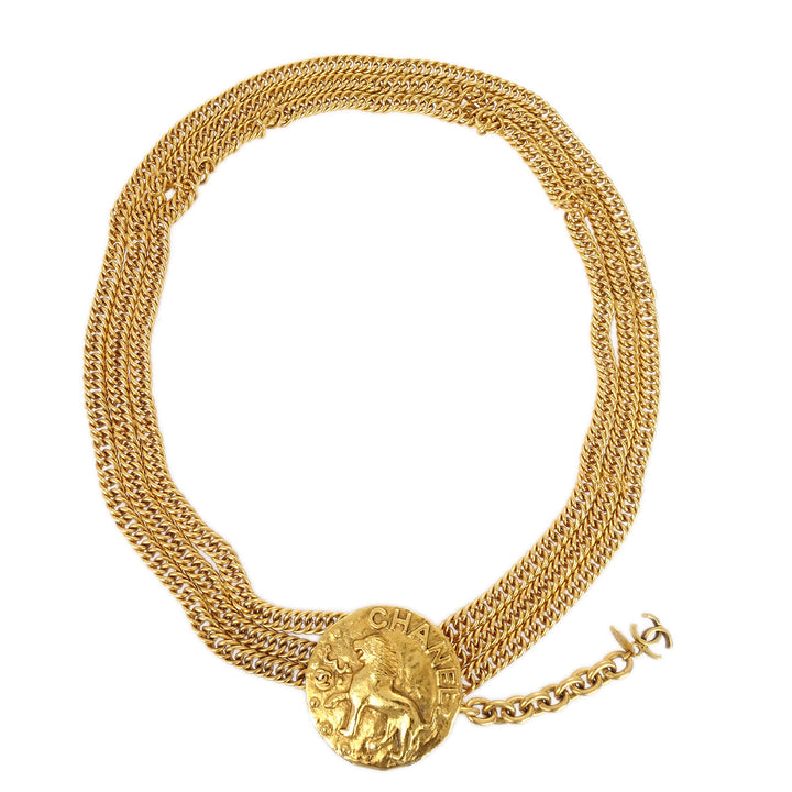 Top Quality Chanel Gold Chain Belt 29 Small New