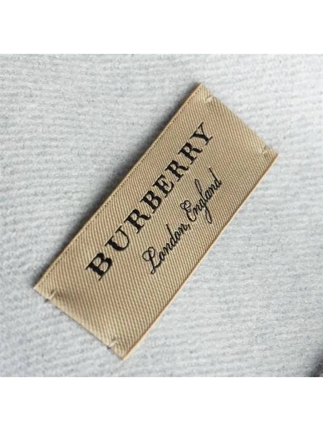 Burberry WoMen's Check Reversible Wool Cape Grey