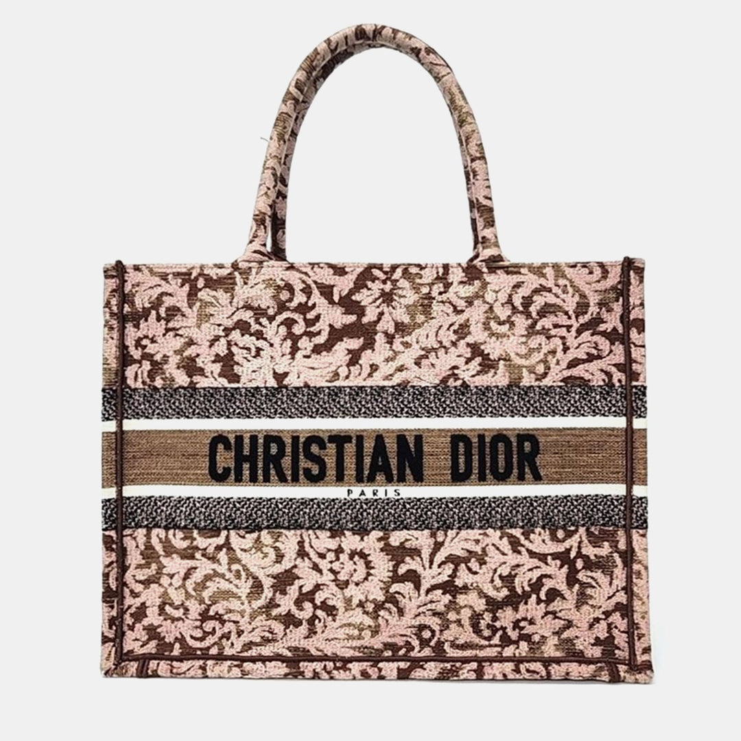 Top quality Dior Christian Brown Canvas Book Tote 36 Bag
