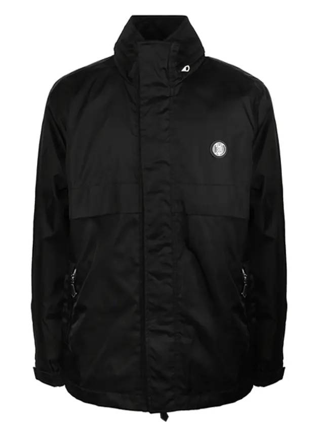 Burberry Packaway Monogram Windbreaker Black