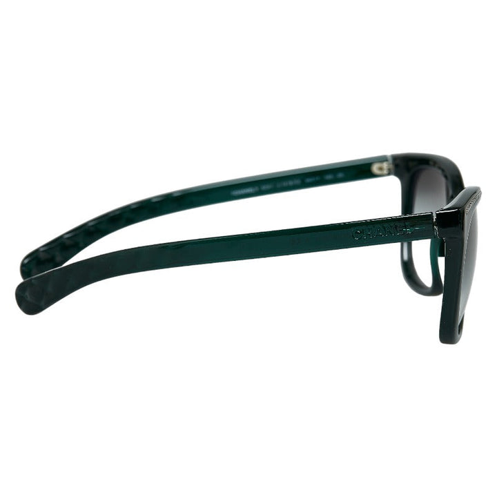 Top Quality Chanel Mattress Chain Sun Glasses 6041 Green Brown Plastic  Chanel