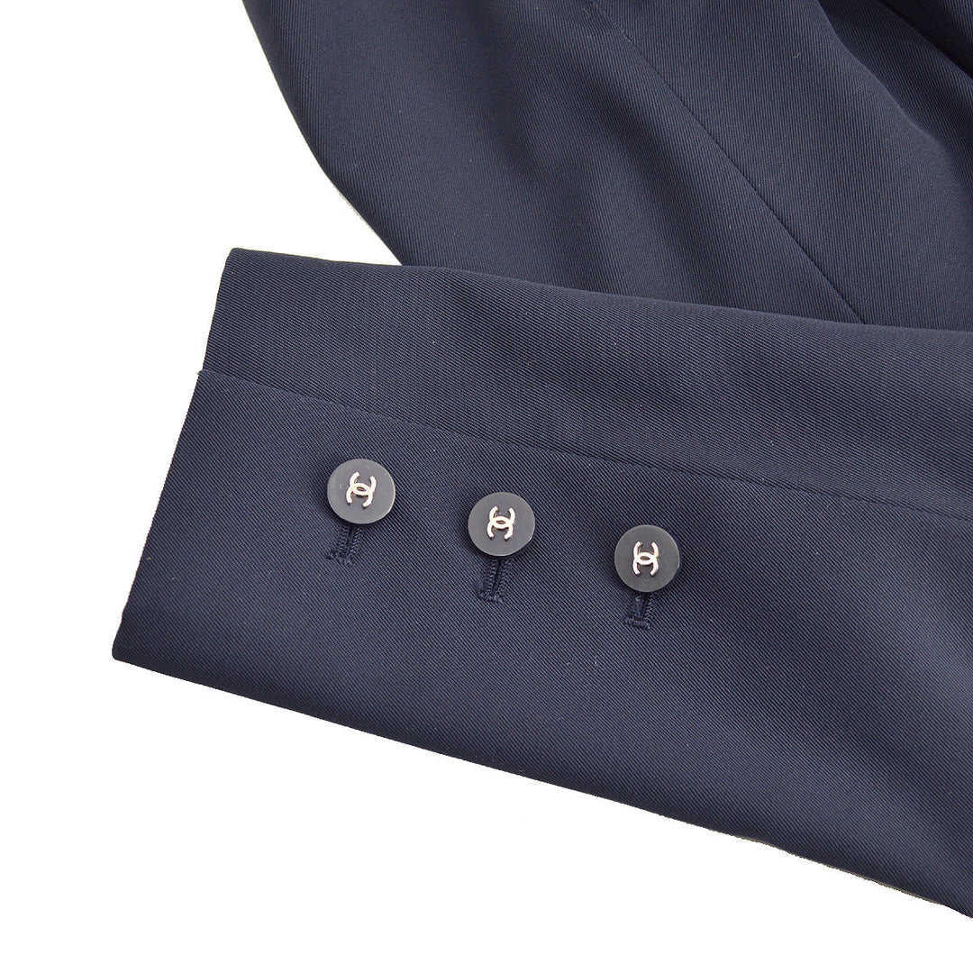 Top Quality Chanel Coat Navy #36