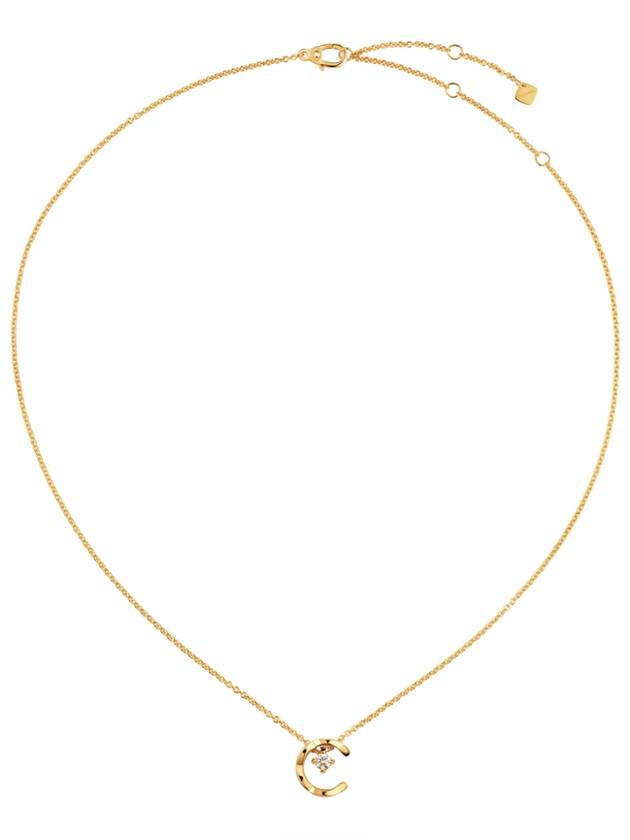18K Coco Crush Diamond Necklace Yellow Gold Chanel