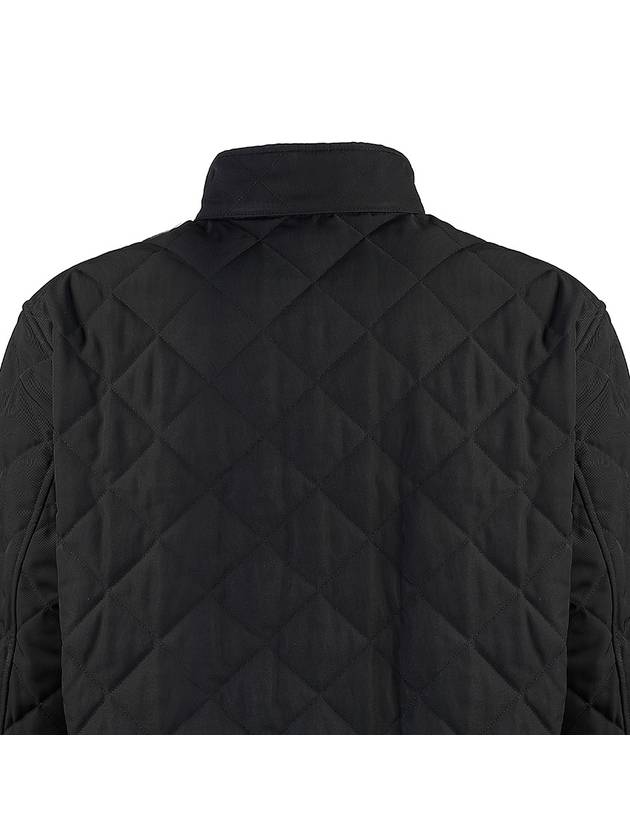 Burberry Diamond Quilted Thermoregulated Jacket Black