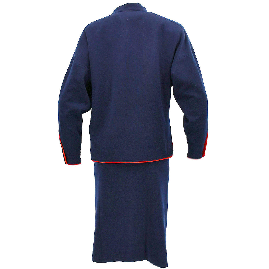 Top Quality Chanel Setup Tops Skirt Navy #38