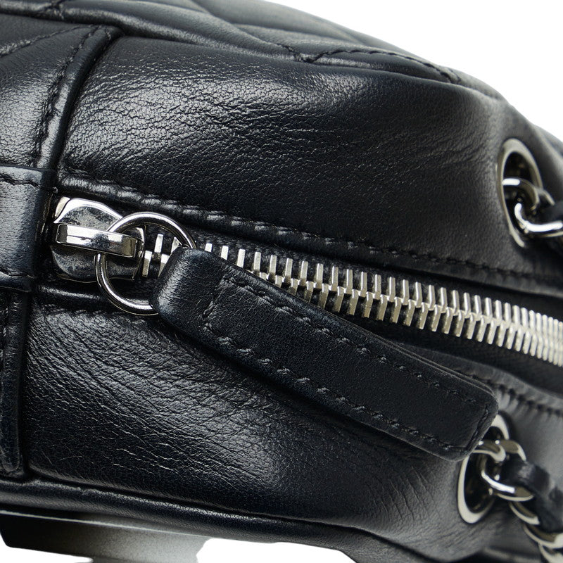 Top Quality Chanel Crossbody Bag in Lambskin Gun Metal Black Ladies