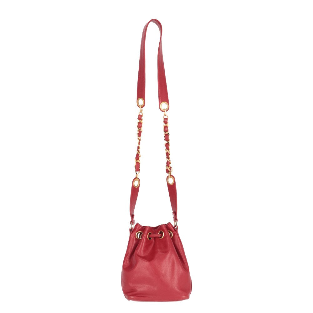 Top Quality Chanel Top Quality Chanel Red Bucket Bag