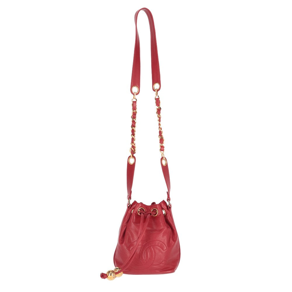 Top Quality Chanel Top Quality Chanel Red Bucket Bag