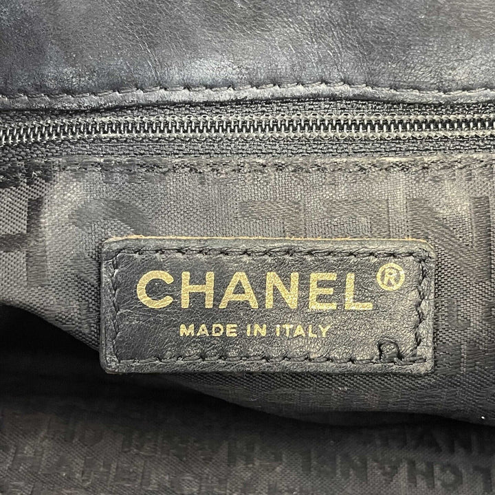 Chanel - Multicolor Knit Needlepoint Patchwork CC Shoulder Bag
