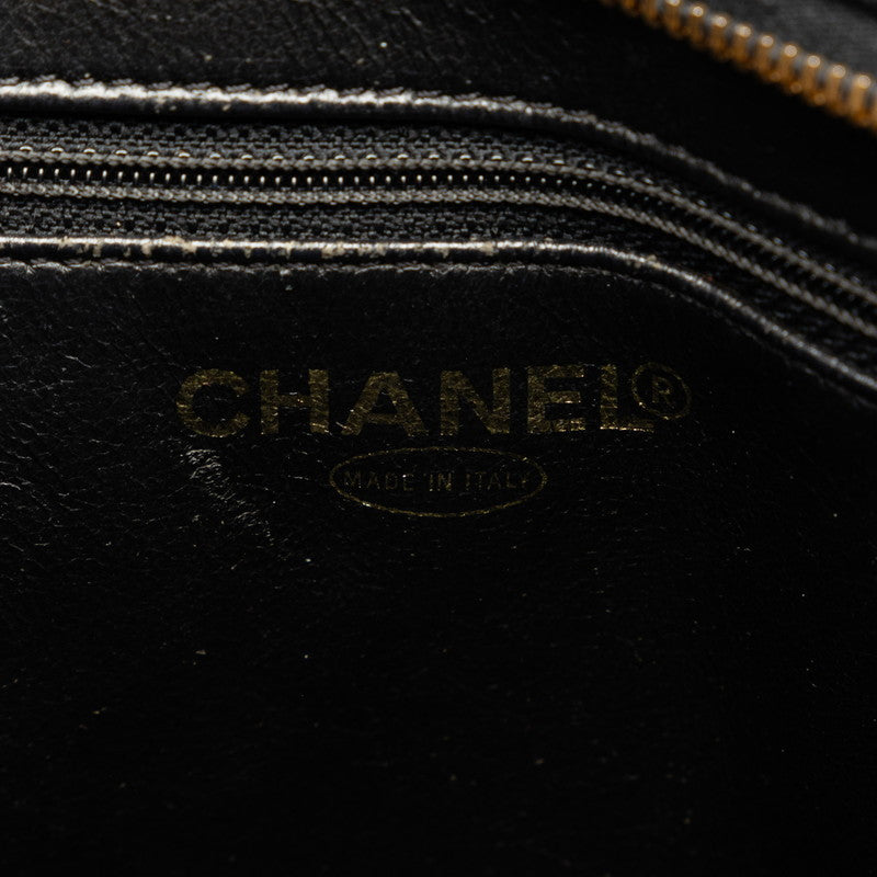 Top Quality Chanel   Cocomark Tooth Bag Handbag Black Caviar   Chanel