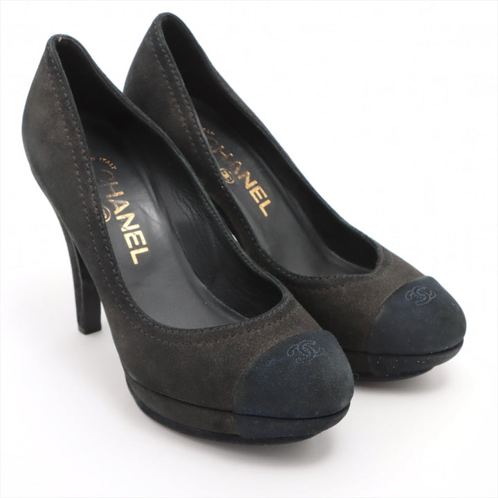 Top Quality Chanel Coco Leather Pumps 36 Black