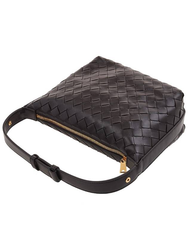 Bottega veneta Intrecciato Small Leather Shoulder Bag Brown