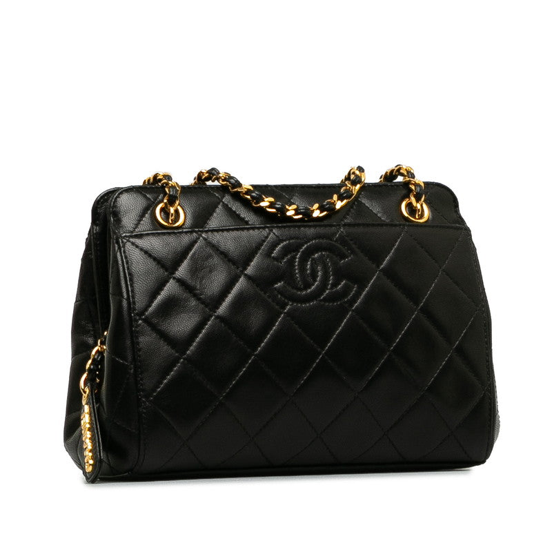Top Quality Chanel Matrases Cocomark Mini Chantot Top Bag Black Caviar   Chanel