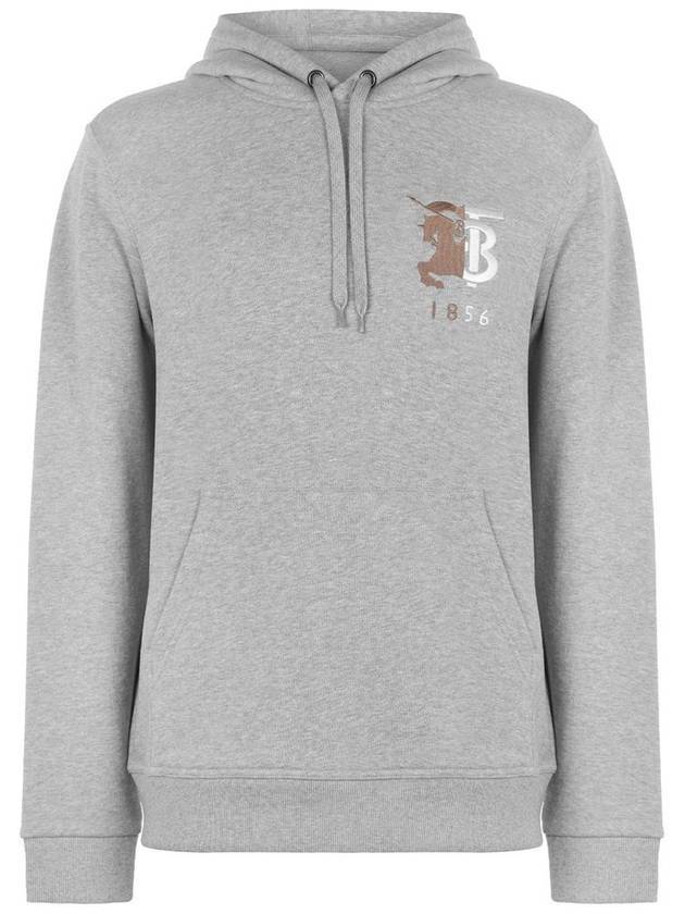 Burberry TB Monogram Logo Hoodie Grey