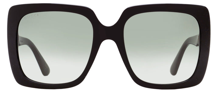 Gucci Women's Crystal Logo Sunglasses GG0418S 001 Black 54mm