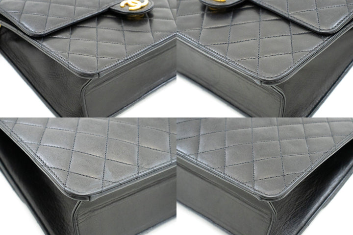 Top Quality Chanel Small Chain Shoulder Bag Clutch Black Quilted New Lambskin